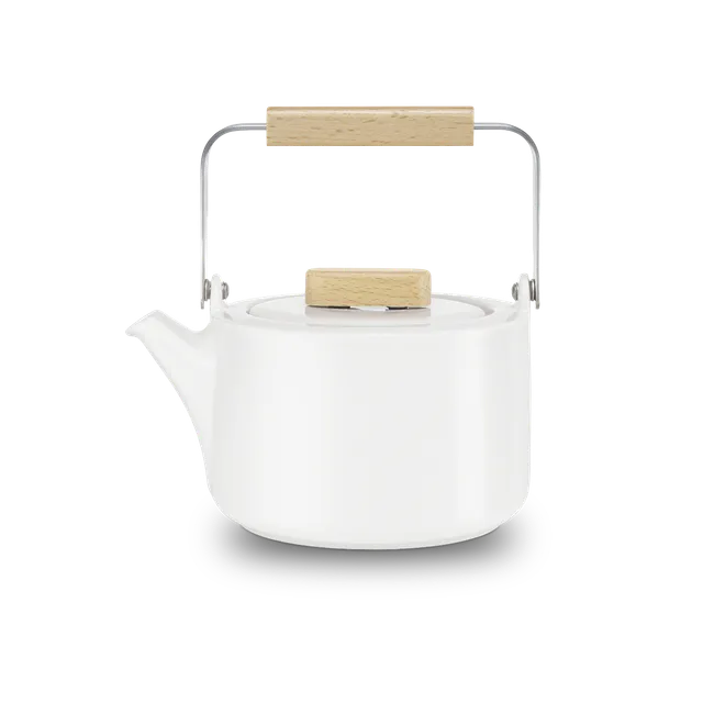 kusmi-tea-teiera-in-ceramica-0-83-l-bianca-beige-opaco image 1