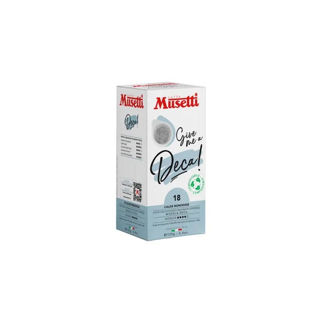 caff-musetti-deca-18-cialde-ese-decaffeinato-intensit-4-5 image 1