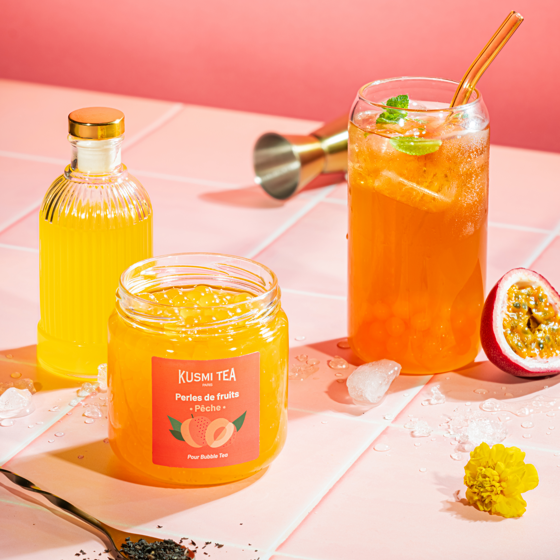 kusmi-tea-perle-di-frutta-alla-pesca-per-bubble-tea image 2
