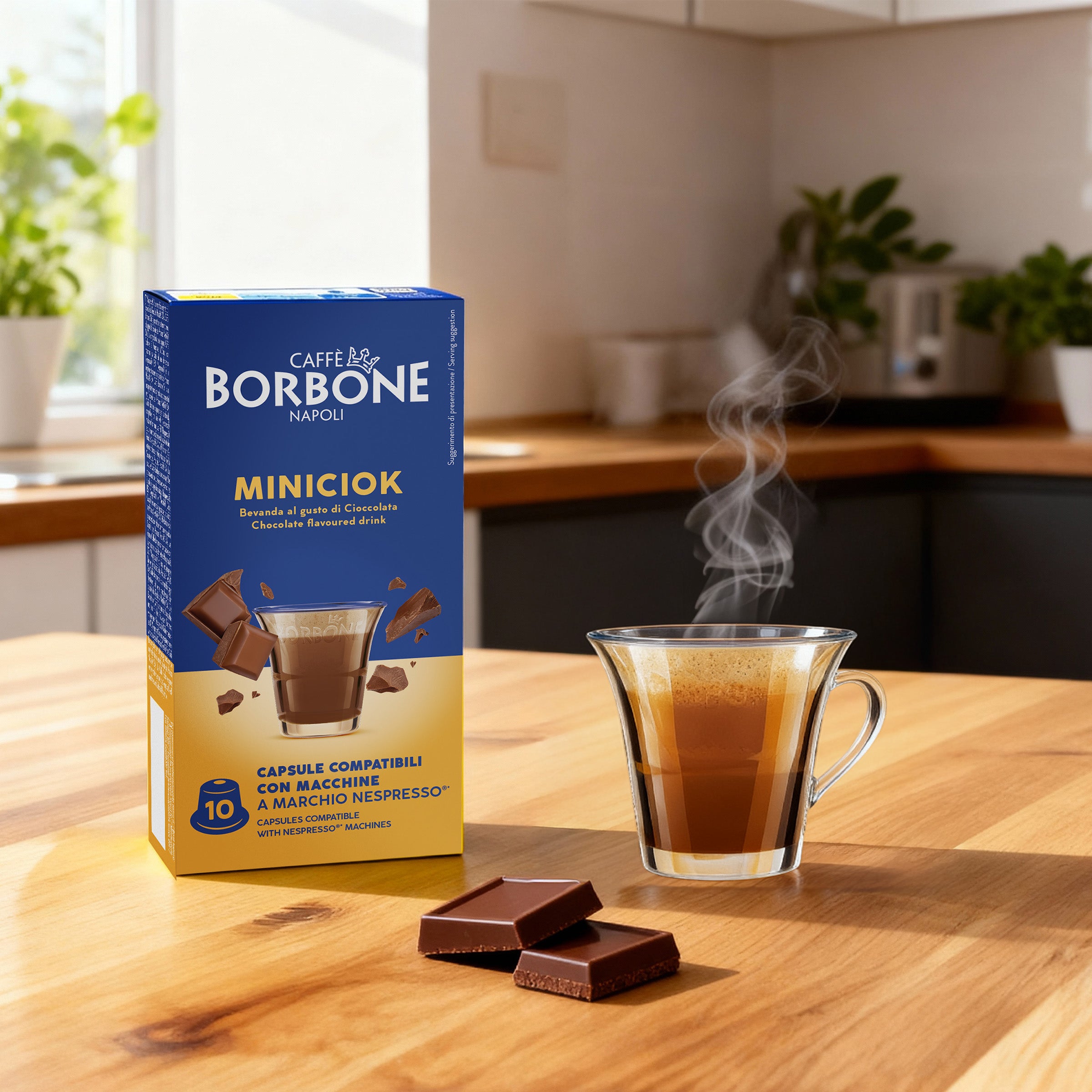 caff-borbone-miniciock-capsule-compatibili-nespresso-al-gusto-cioccolata image 3