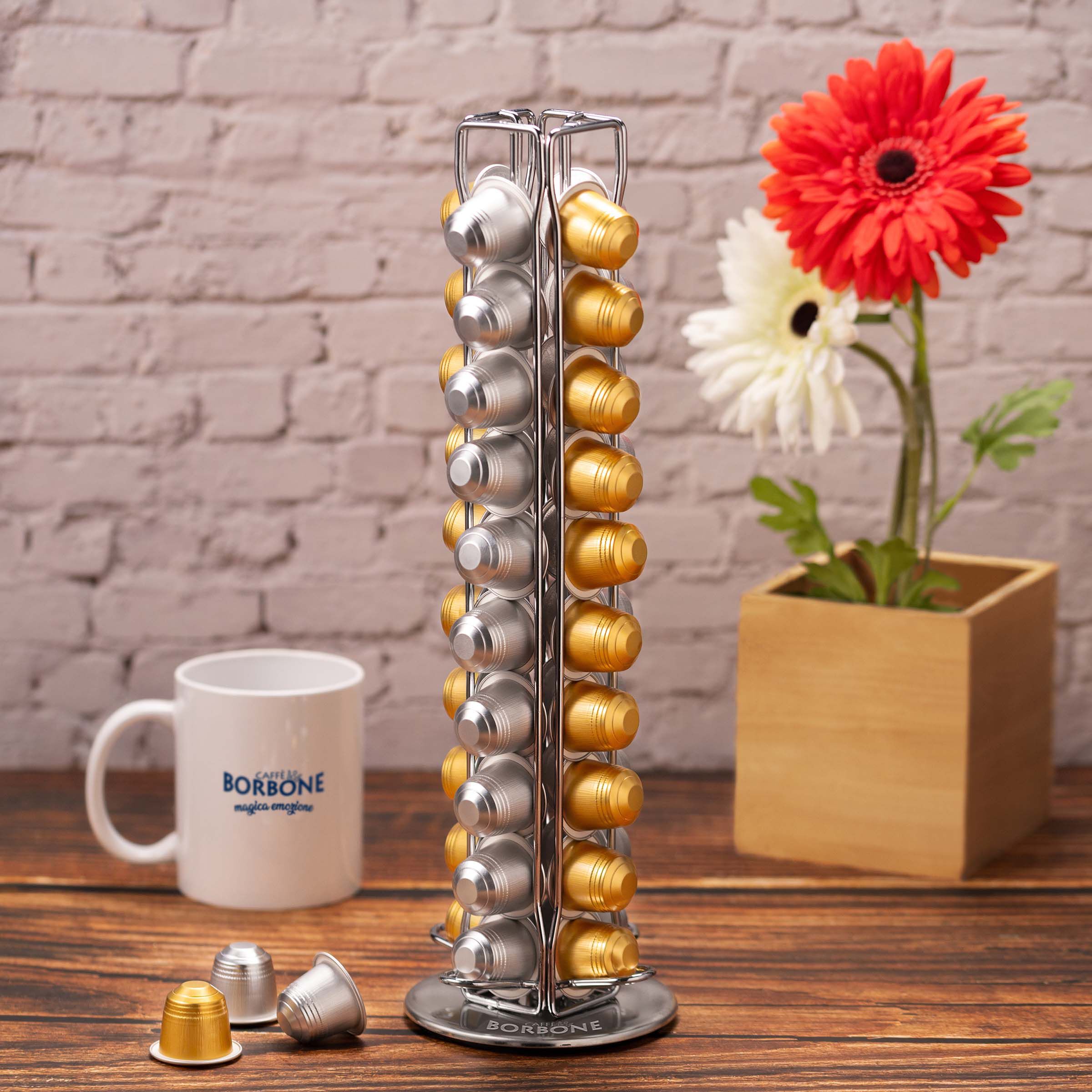 caff-borbone-portacapsule-alluminio-per-40-capsule-compatibili-nespresso image 3
