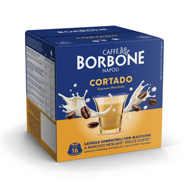 caff-borbone-cortado-espresso-macchiato-capsule-compatibili-dolce-gusto image 1