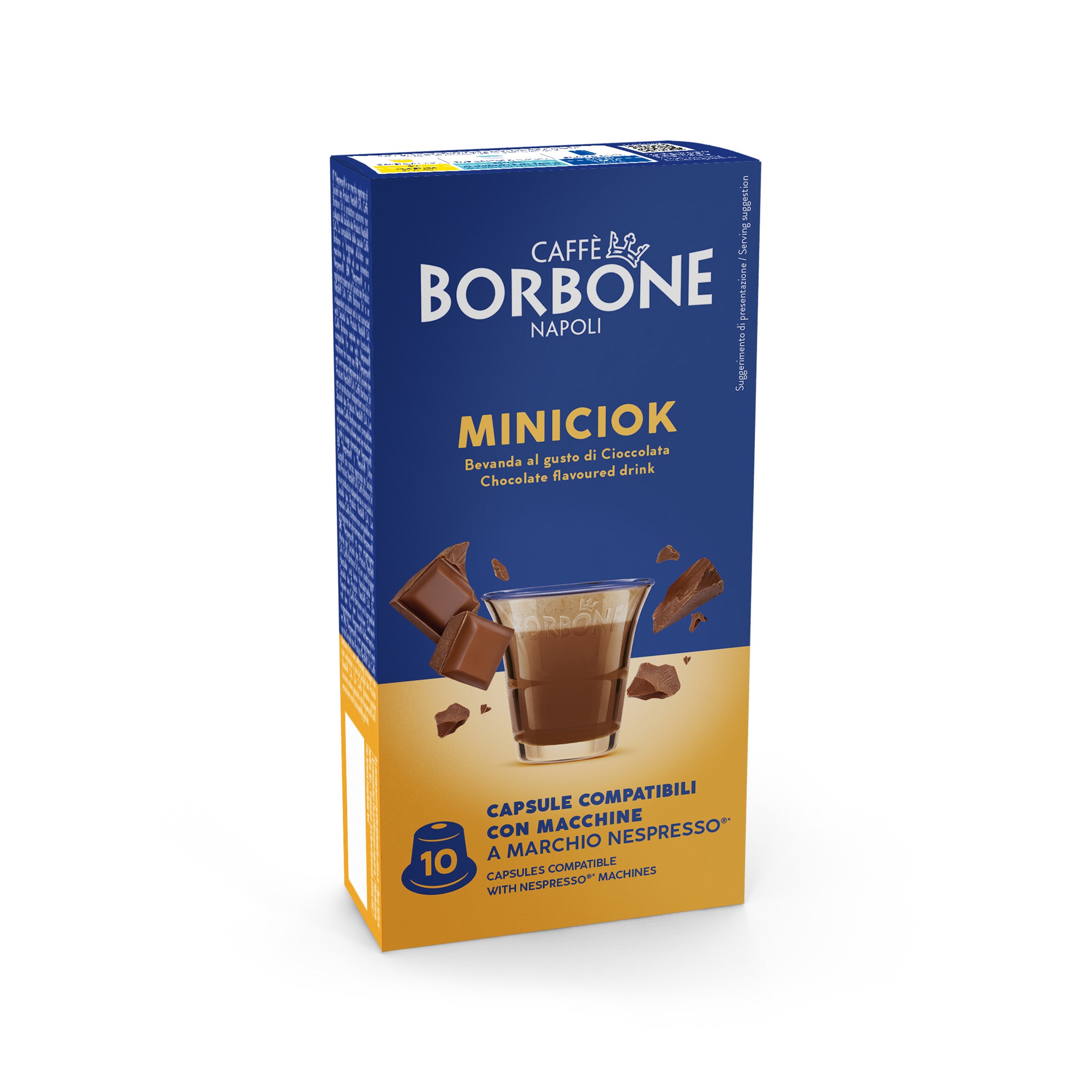 caff-borbone-miniciock-capsule-cioccolata-compatibili-nespresso image 1