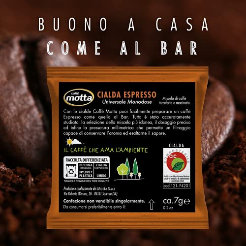 caff-motta-espresso-cremoso-kit-50-cialde-ese-44-mm-con-bicchieri-palette-e-zucc image 8