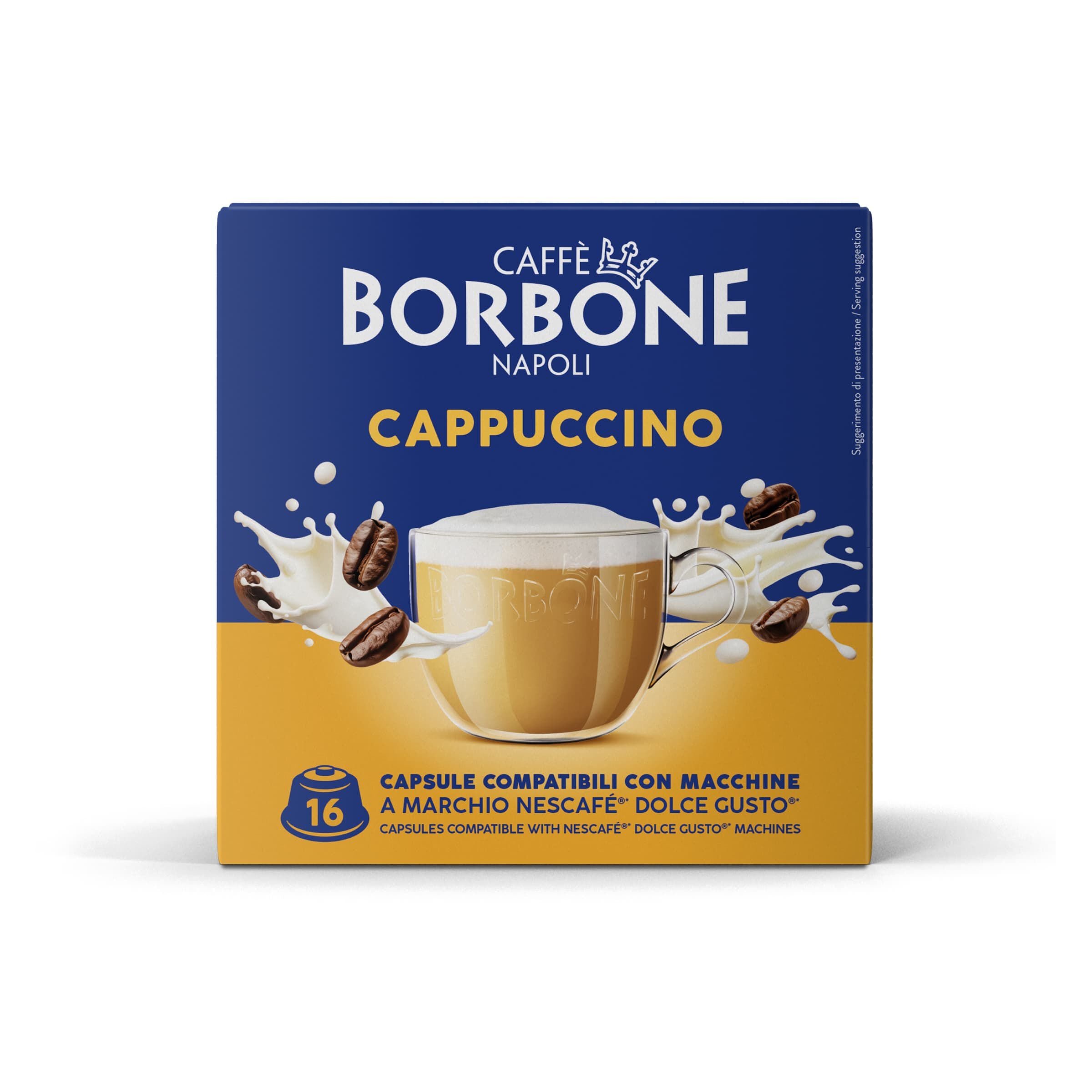 caff-borbone-cappuccino-capsule-compatibili-dolce-gusto-per-bevanda-solubile image 2