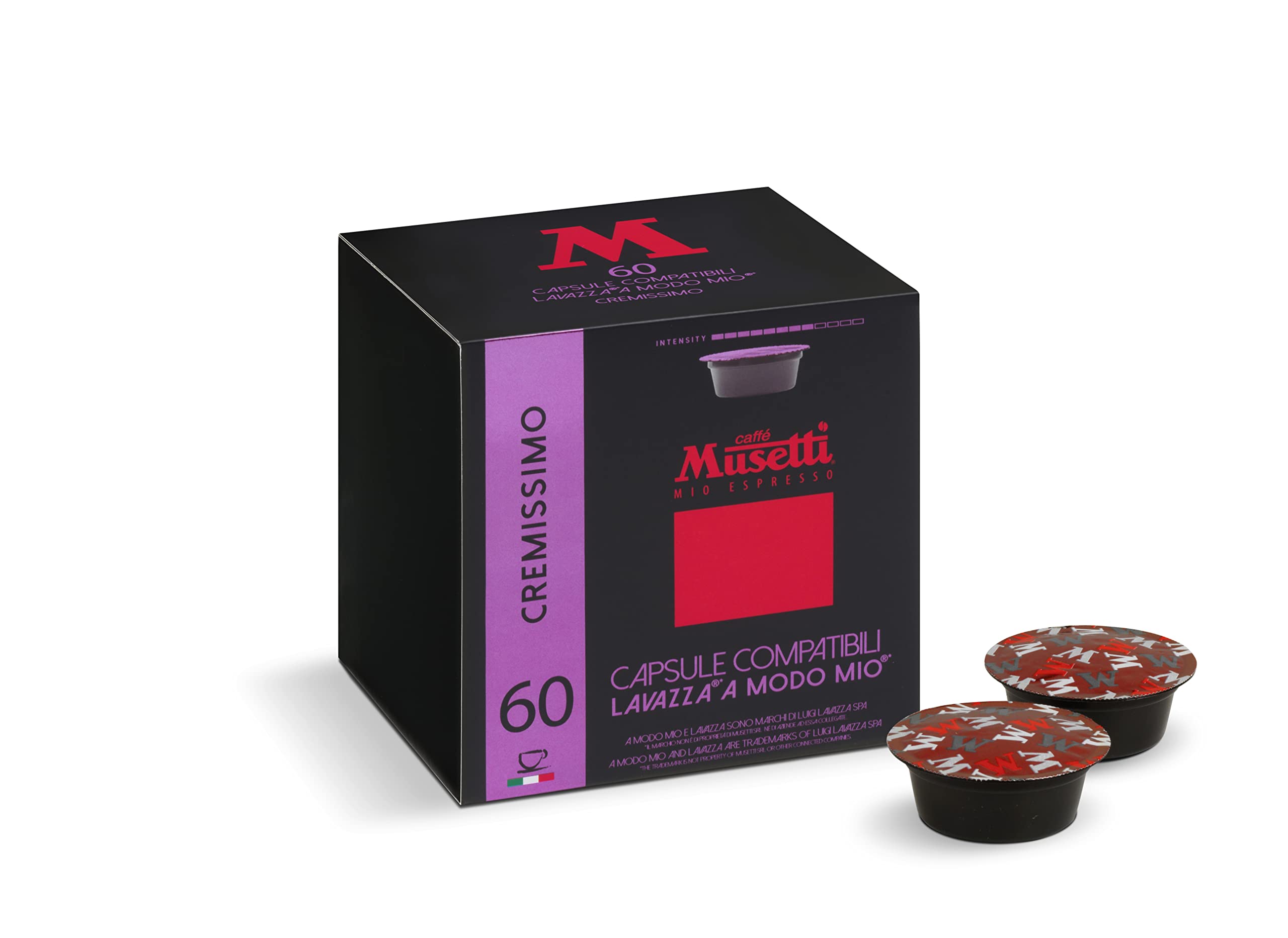 caff-musetti-cremissimo-60-capsule-compatibili-lavazza-a-modo-mio image 1