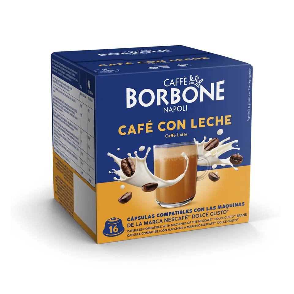 caff-borbone-capsule-compatibili-dolce-gusto-caf-con-leche image 1