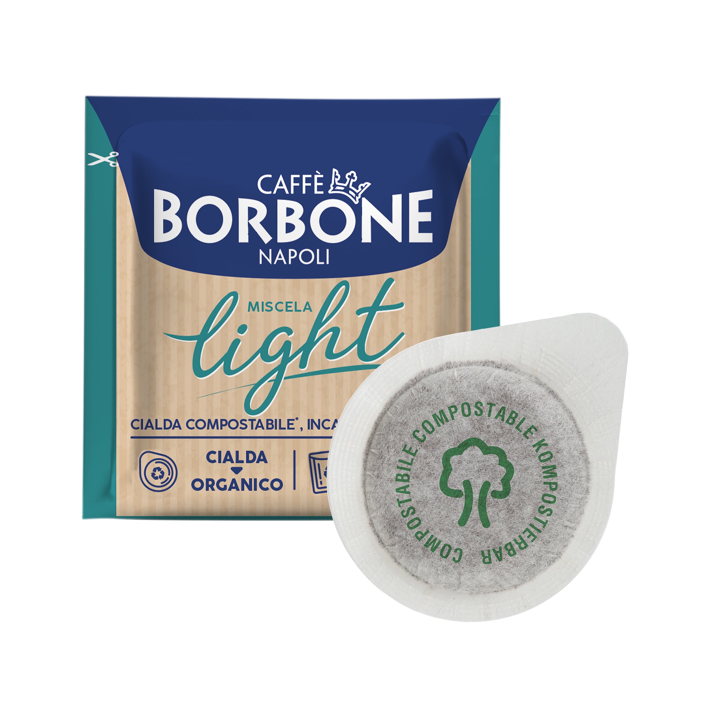 caff-borbone-miscela-light-50-blu-50-dek-50-cialde-ese-44-mm-compostabili image 1