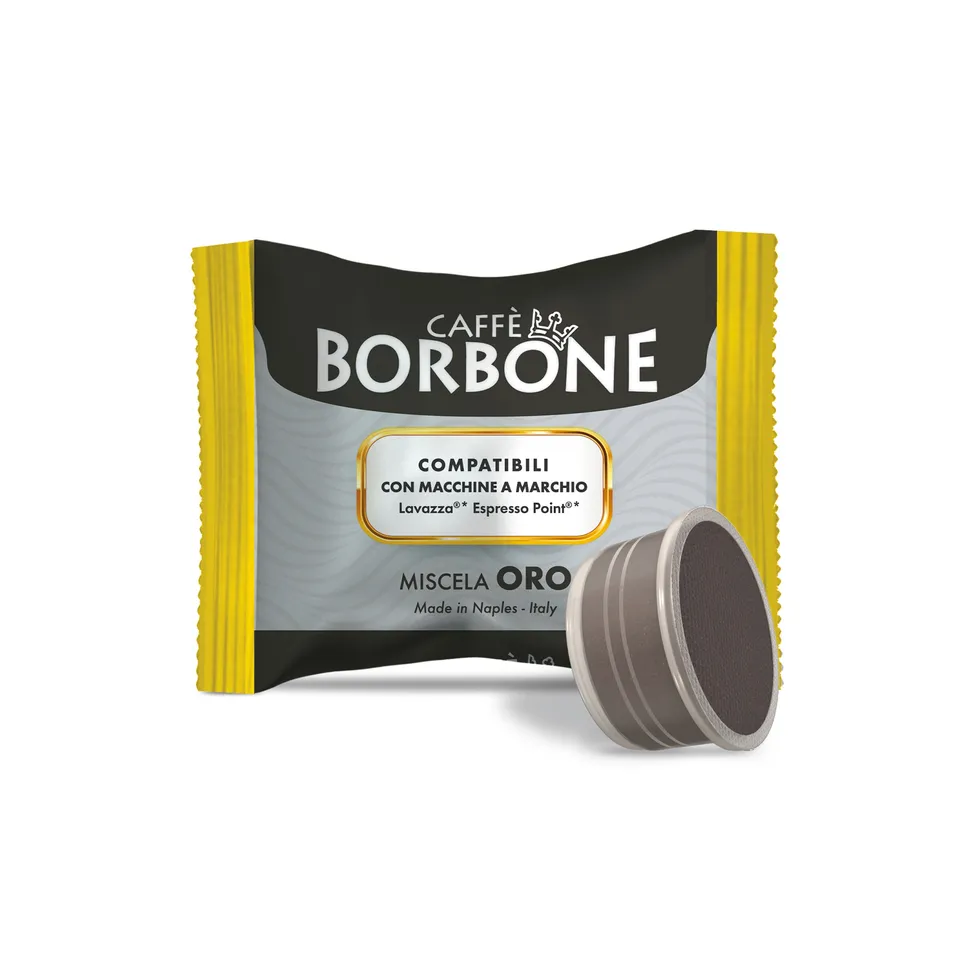 caff-borbone-miscela-oro-capsule-compatibili-lavazza-espresso-point image 1