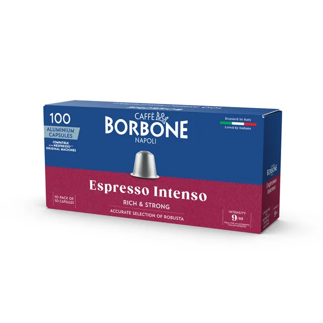 caff-borbone-espresso-intenso-capsule-in-alluminio-compatibili-nespresso image 1