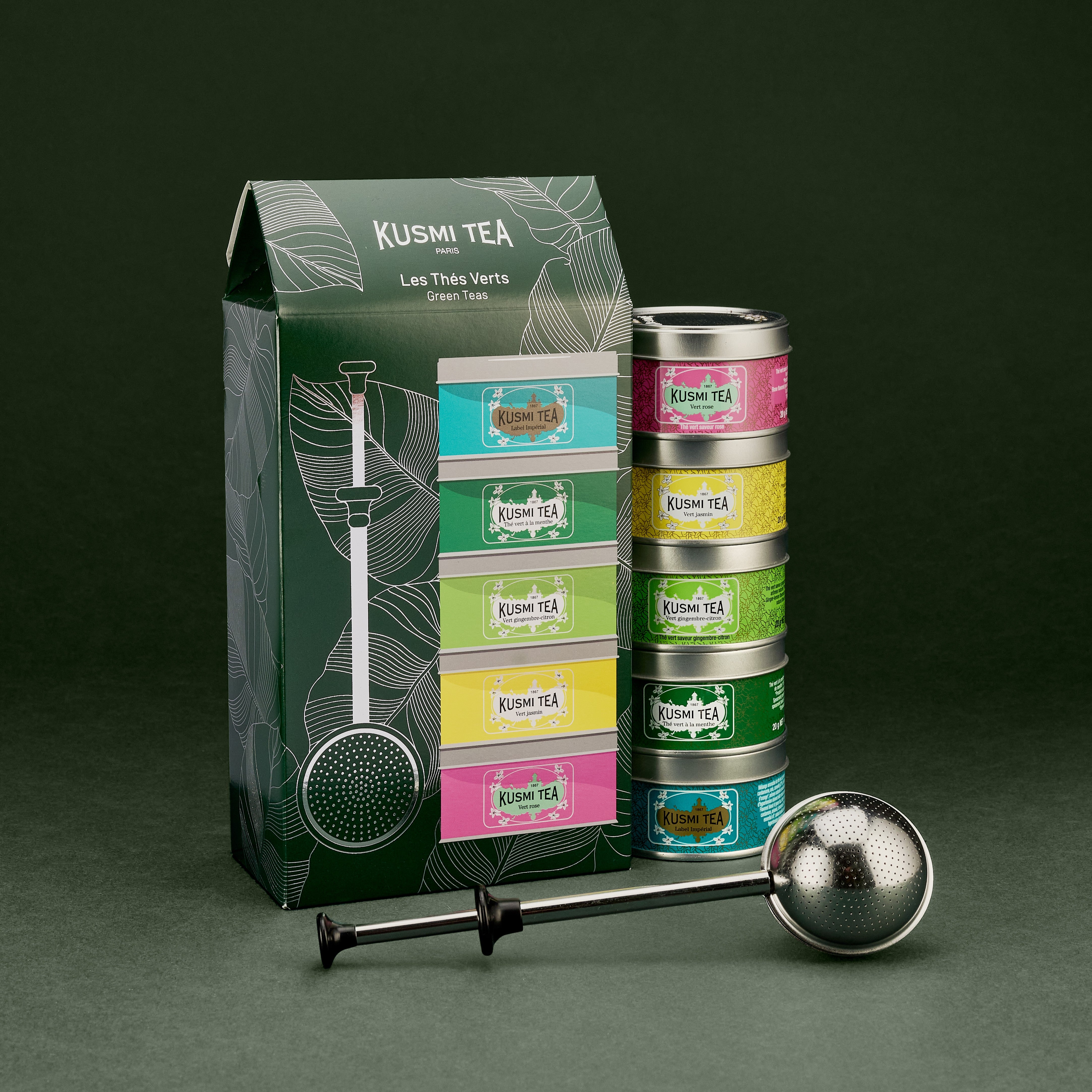 kusmi-tea-cofanetto-t-verdi-bio-con-infusore-5-miniature image 2