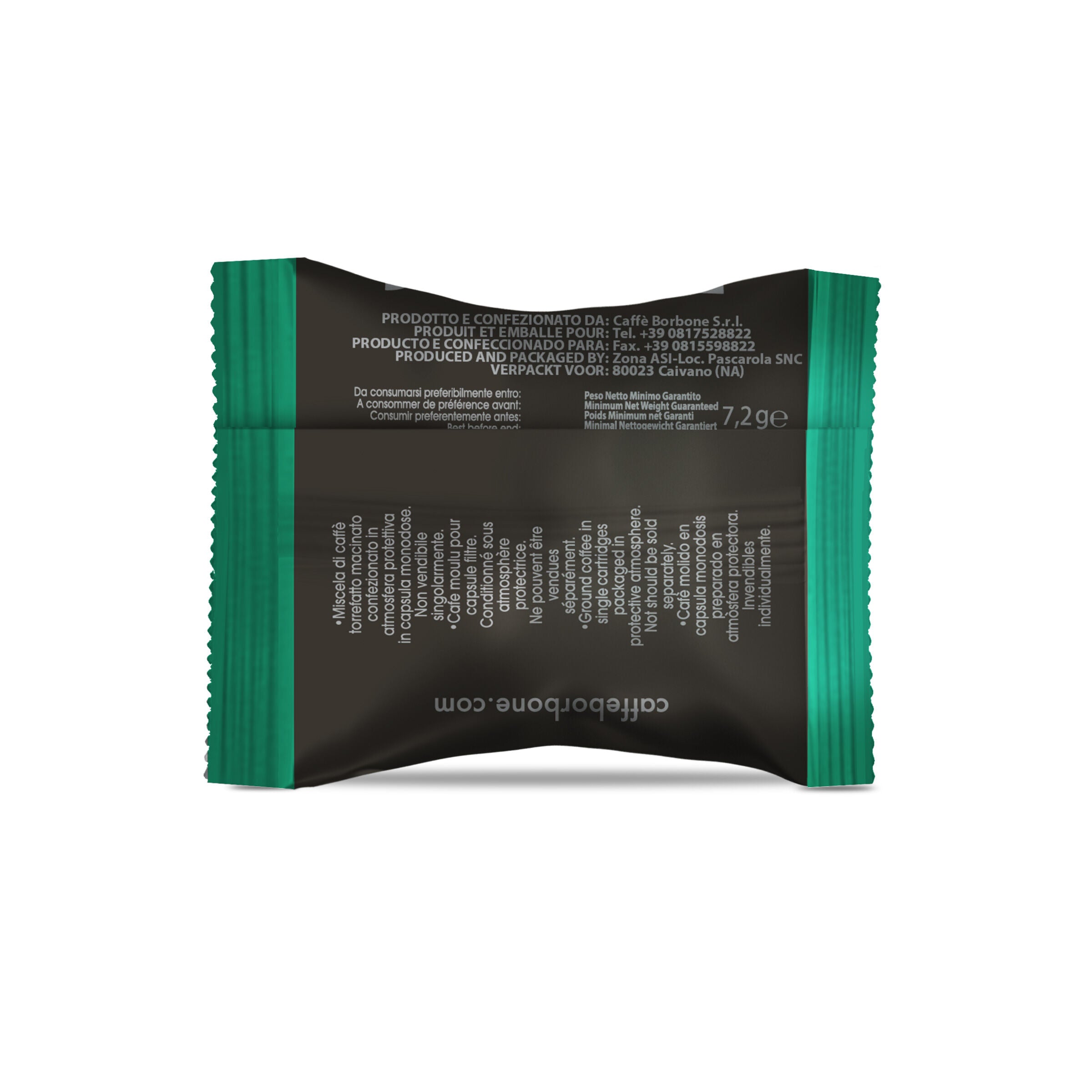 caff-borbone-capsule-compatibili-lavazza-espresso-point-miscela-verde-dek-decaff image 2