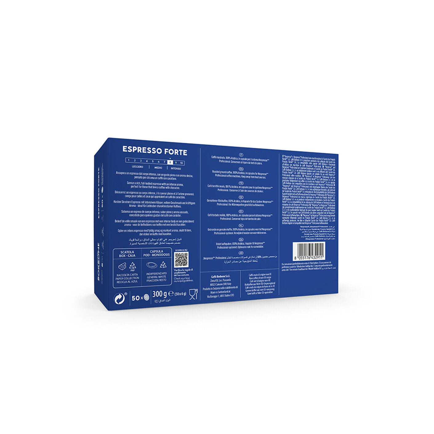 caff-borbone-espresso-forte-capsule-compatibili-nespresso-professional image 3