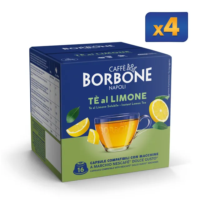 caff-borbone-t-al-limone-64-capsule-compatibili-dolce-gusto-formato-scorta image 1