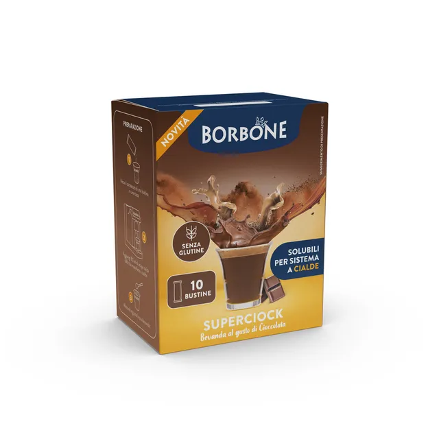 caff-borbone-superciock-stick-solubile-al-gusto-cioccolata image 1