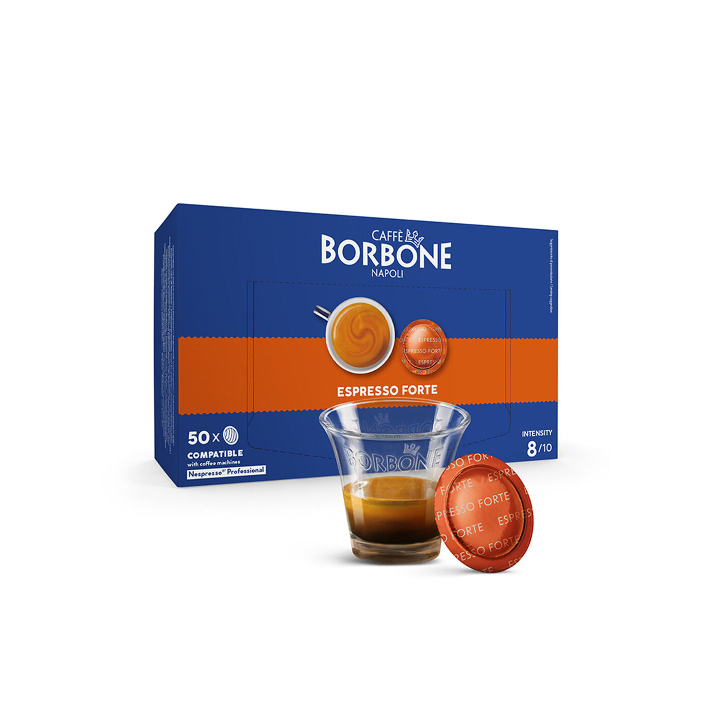 caff-borbone-espresso-forte-capsule-compatibili-nespresso-professional image 2