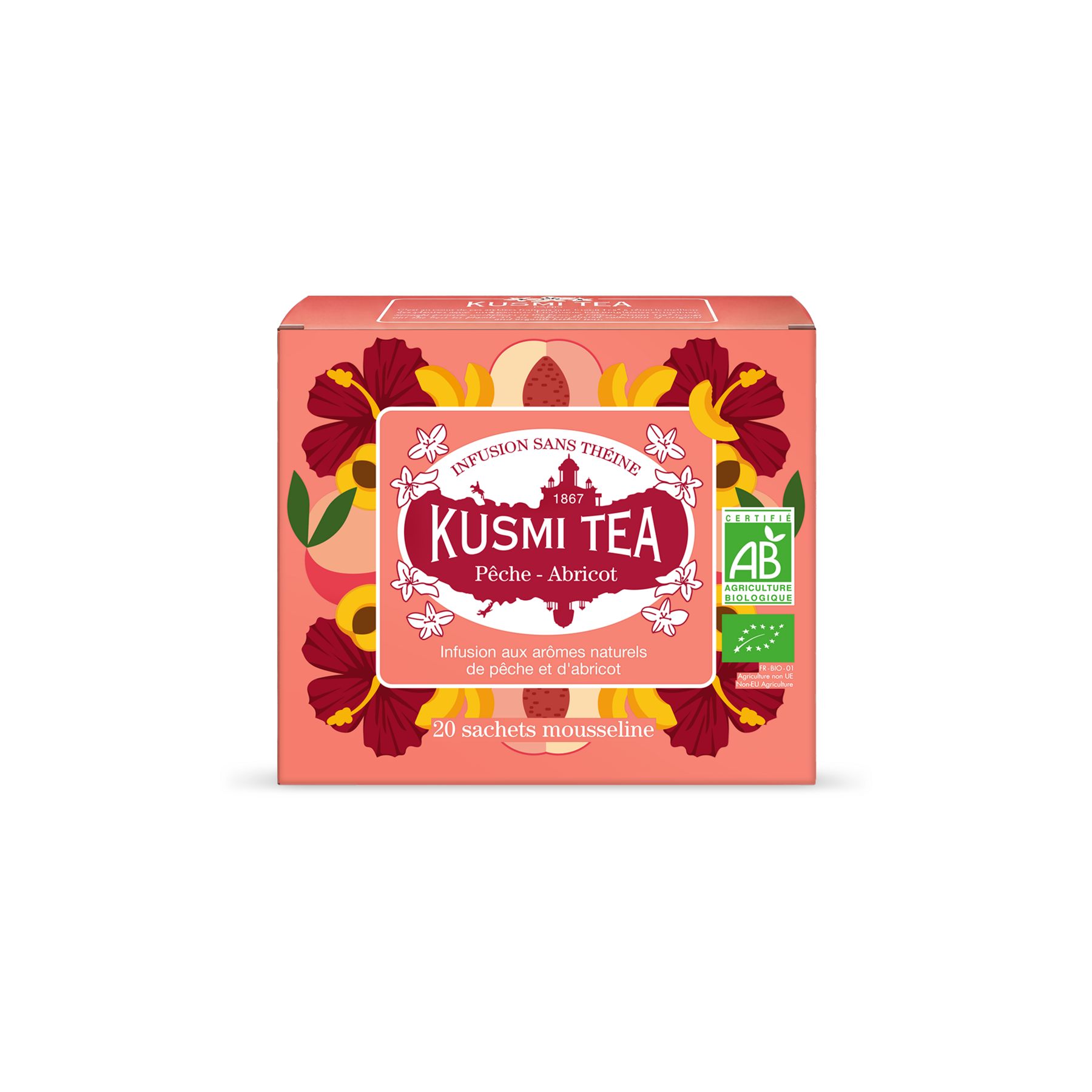 kusmi-tea-pesca-albicocca-tisana-ibisco-senza-teina image 5