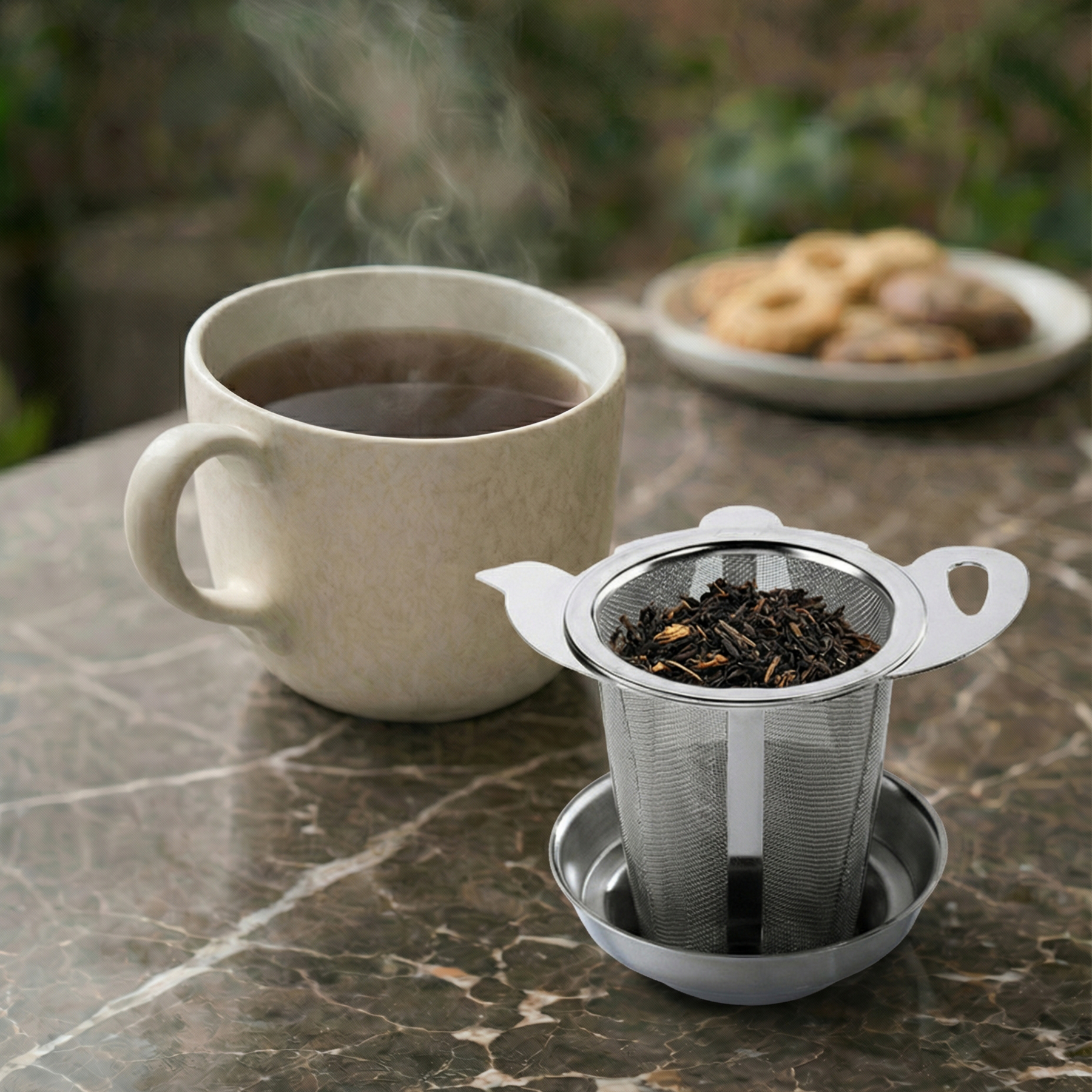 kusmi-tea-tea-mug-infuser-infusore-in-acciaio-inox-a-maglia-fine image 2