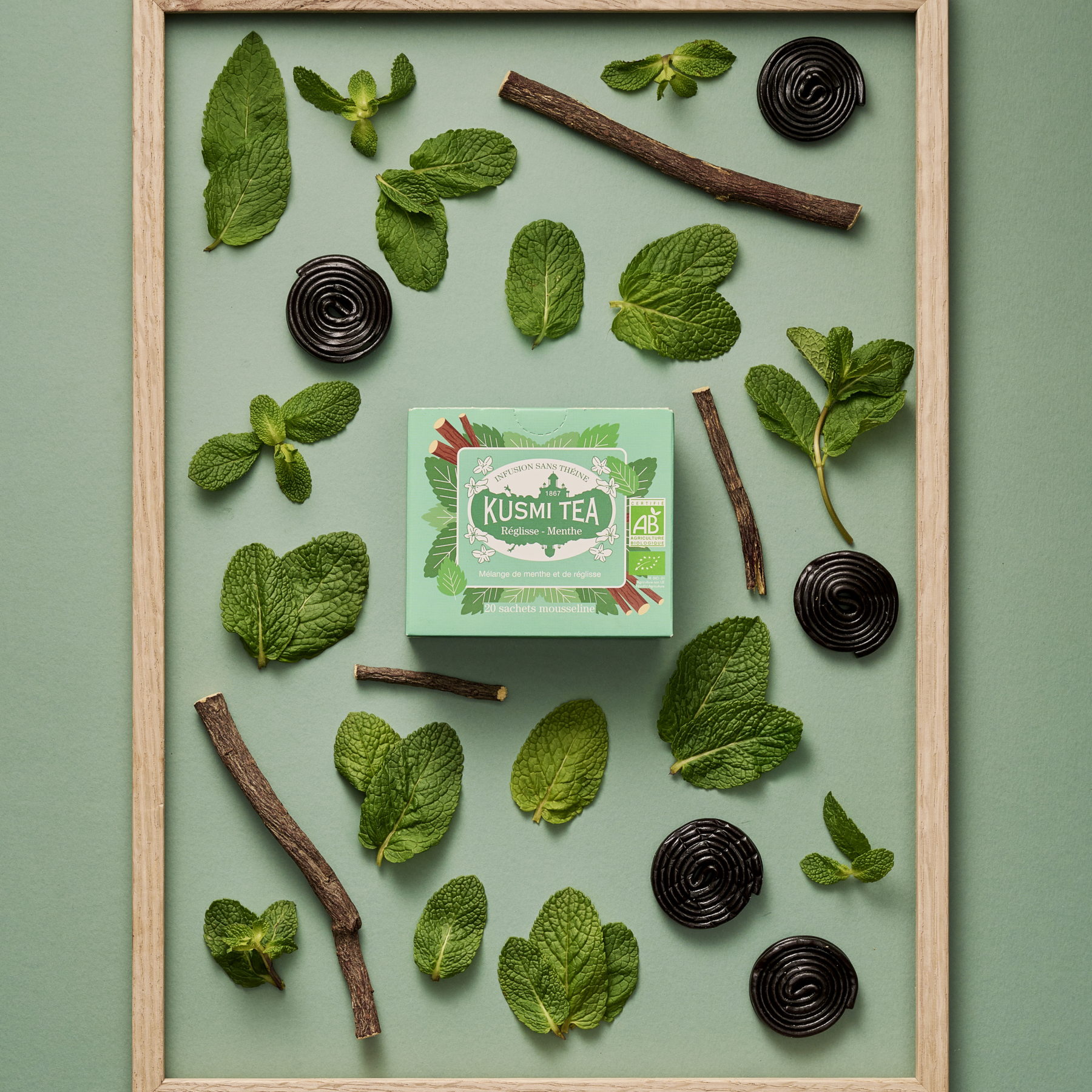 kusmi-tea-liquirizia-menta-infuso-biologico-senza-teina image 1