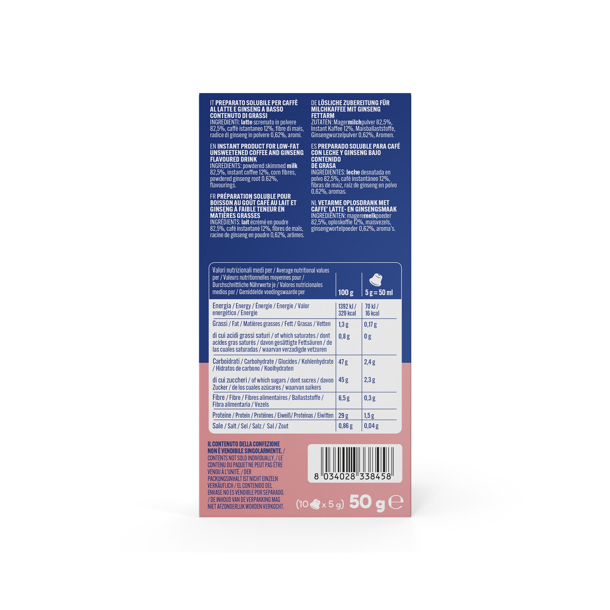 caff-borbone-ginseng-zero-capsule-compatibili-nespresso-senza-zuccheri image 2