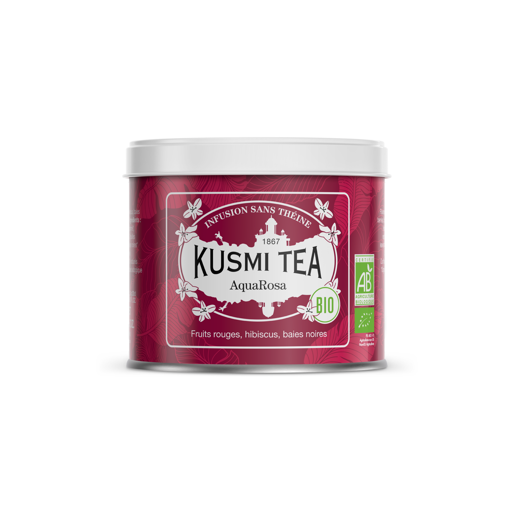 kusmi-tea-aquarosa-infuso-di-frutta-bio-ibisco-e-frutti-rossi-senza-teina image 6