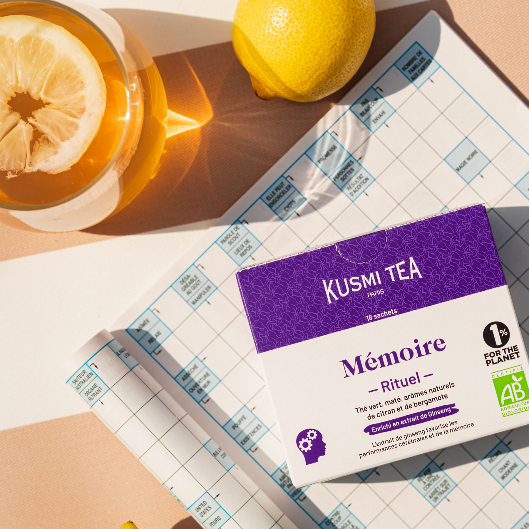 kusmi-tea-rituale-memoria-t-con-estratto-di-ginseng-per-concentrazione image 2