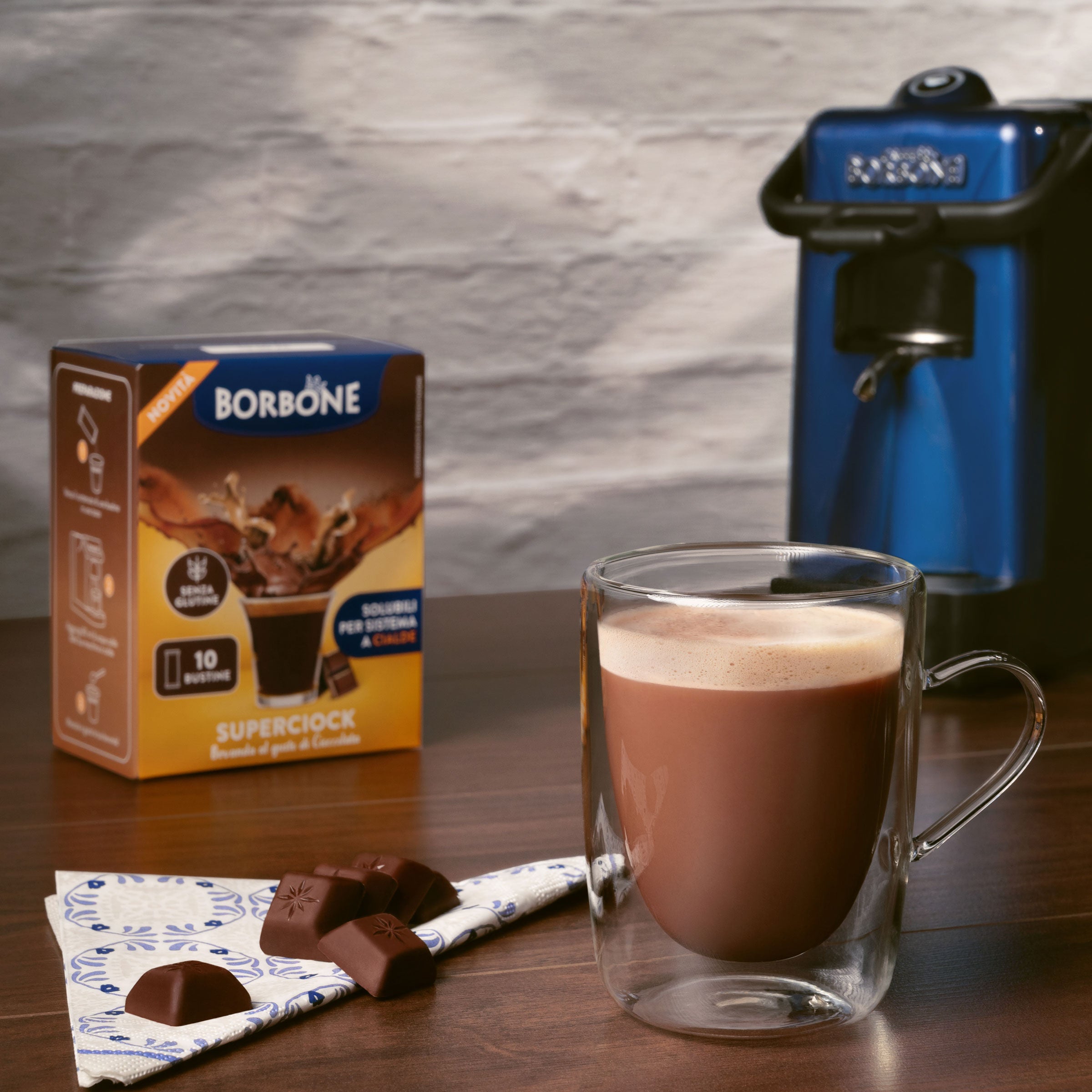 caff-borbone-superciock-stick-solubile-al-gusto-cioccolata image 2