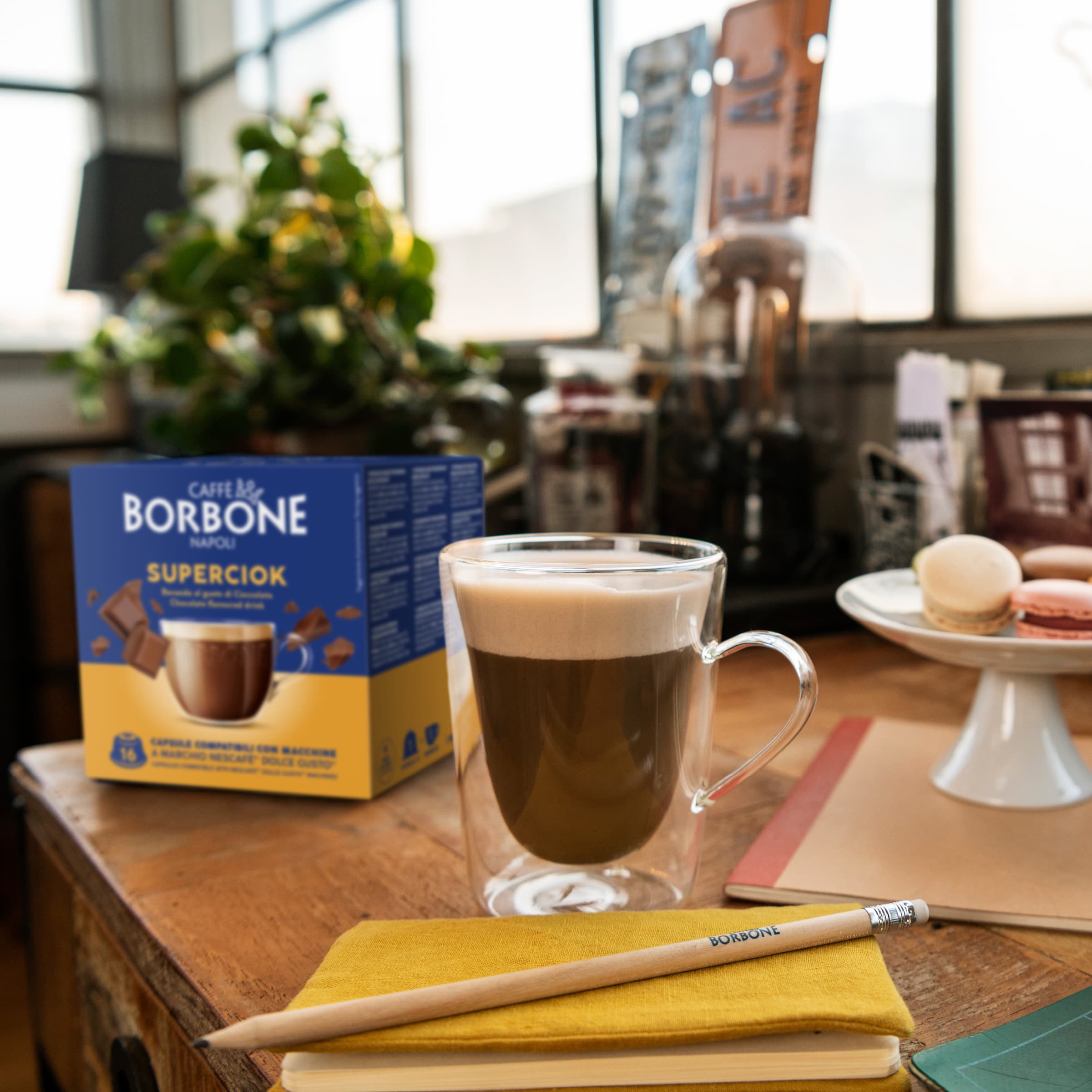 caff-borbone-capriccio-superciok-gusto-cioccolata-capsule-compatibili-dolce-gust image 4