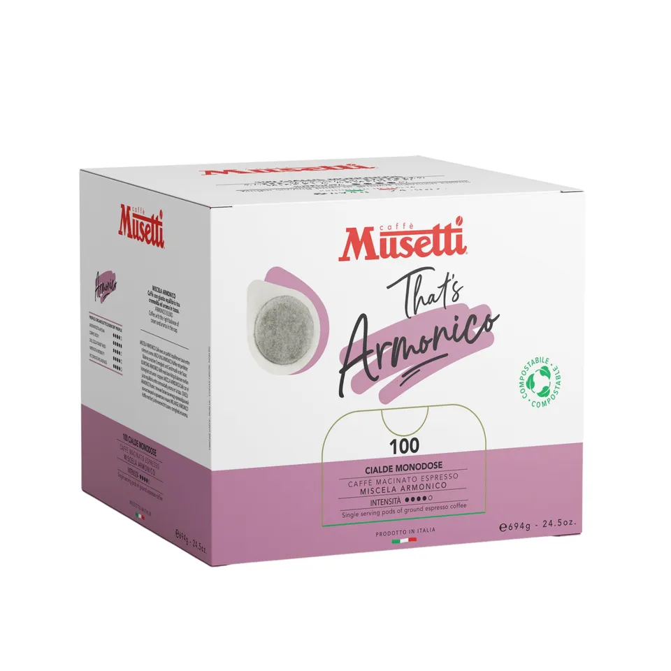 caff-musetti-miscela-armonico-100-cialde-e-s-e image 1
