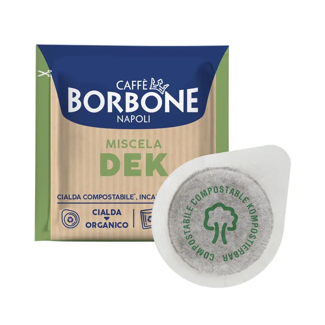 caff-borbone-cialde-ese-44-mm-miscela-verde-dek-decaffeinato image 1