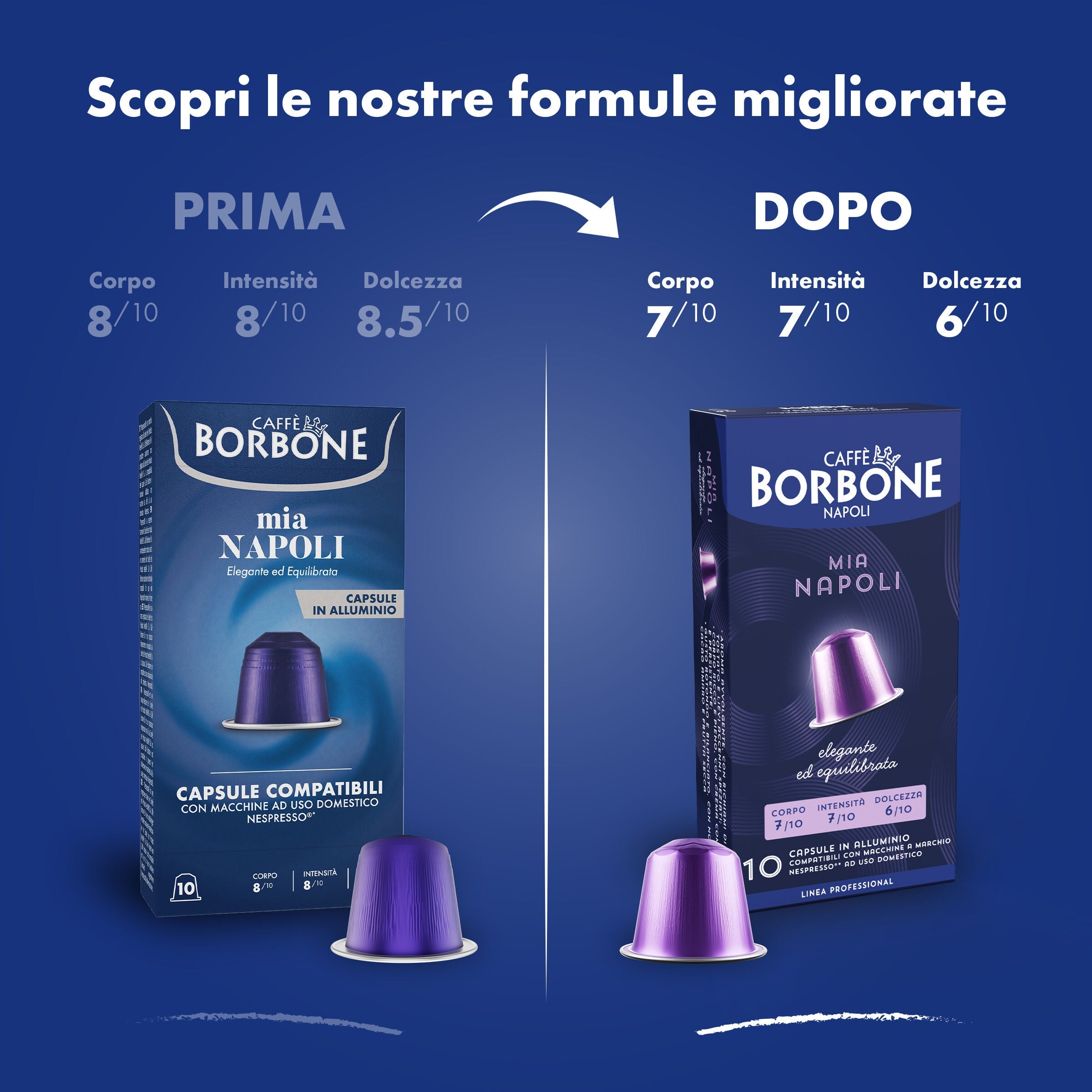 caff-borbone-mia-napoli-oro-100-capsule-alluminio-compatibili-nespresso image 2