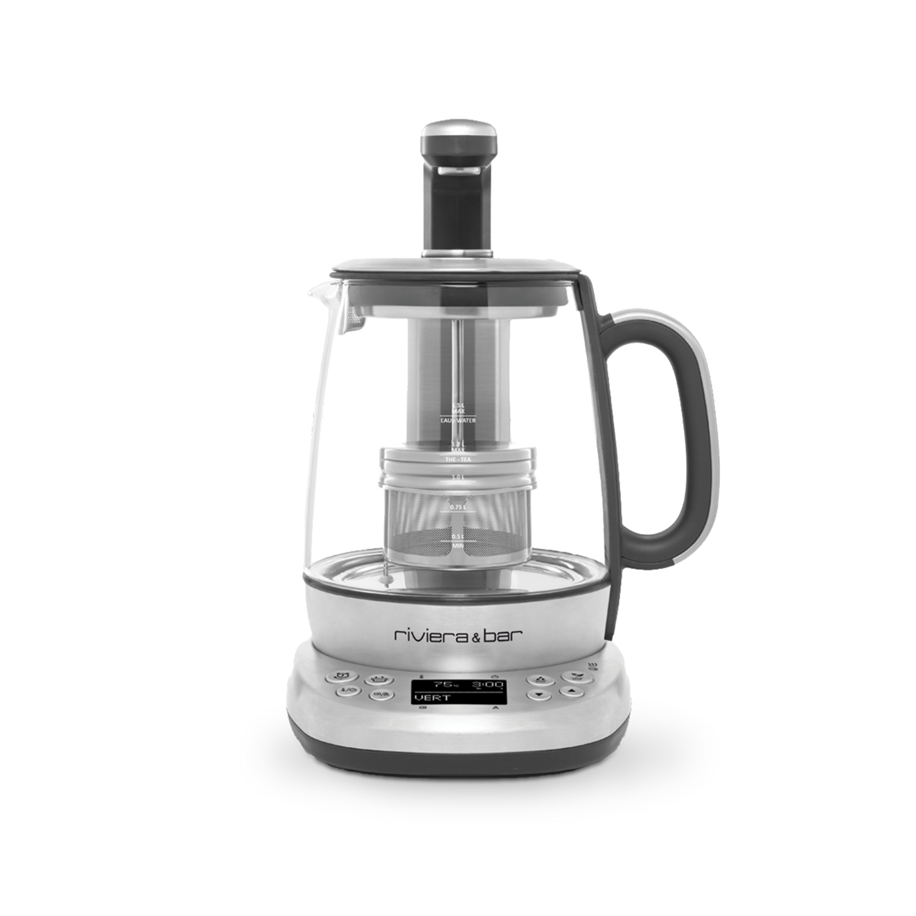 kusmi-tea-cha-dao-expert-teiera-bollitore-automatico-1-2-l-5-programmi image 1