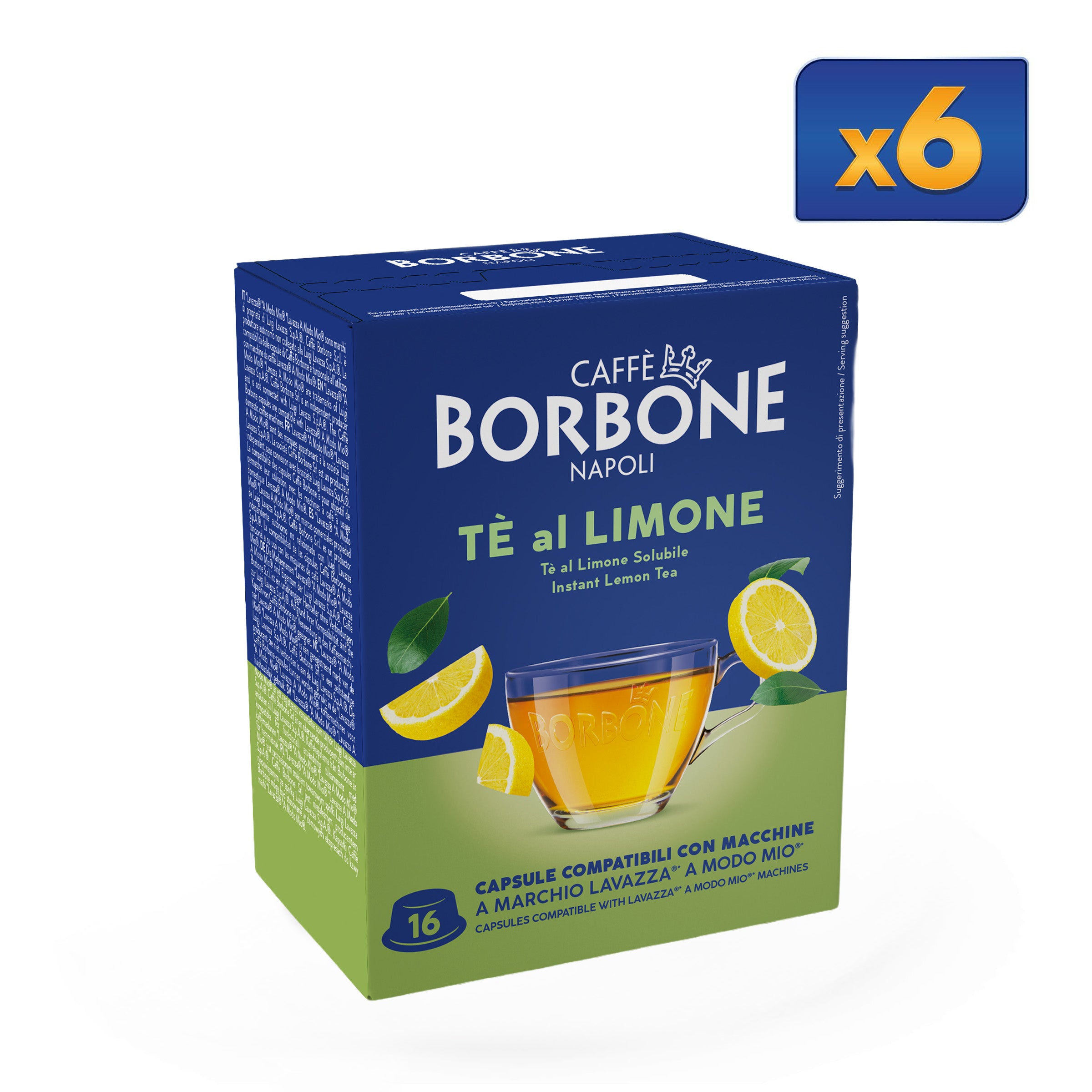 caff-borbone-t-al-limone-capsule-compatibili-lavazza-a-modo-mio-bevanda-solubile image 1