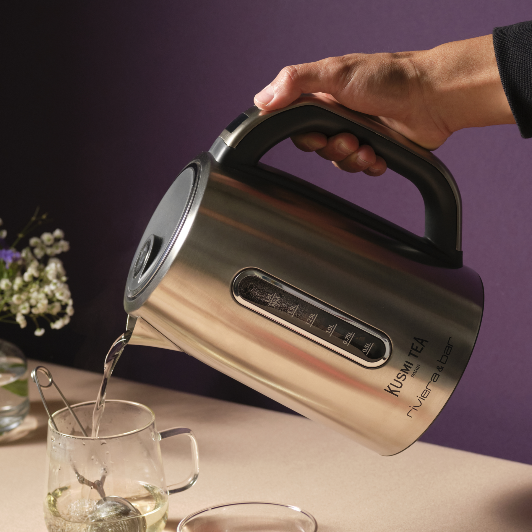 kusmi-tea-bollitore-expert-elia-1-8l-bollitore-elettrico-temperatura-regolabile image 2