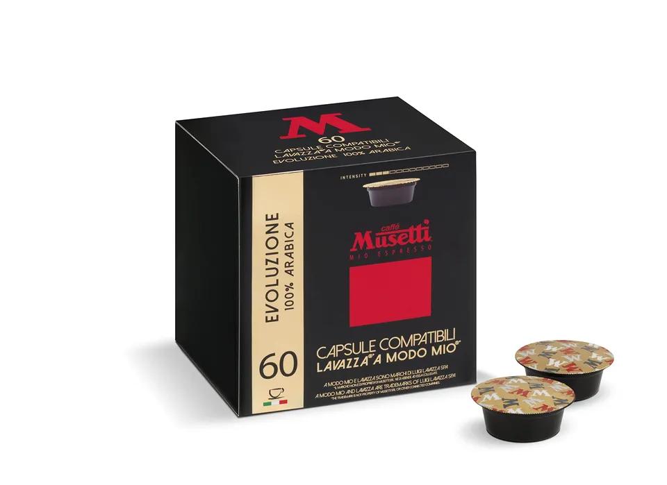 caff-musetti-miscela-evoluzione-100-arabica-60-capsule image 1