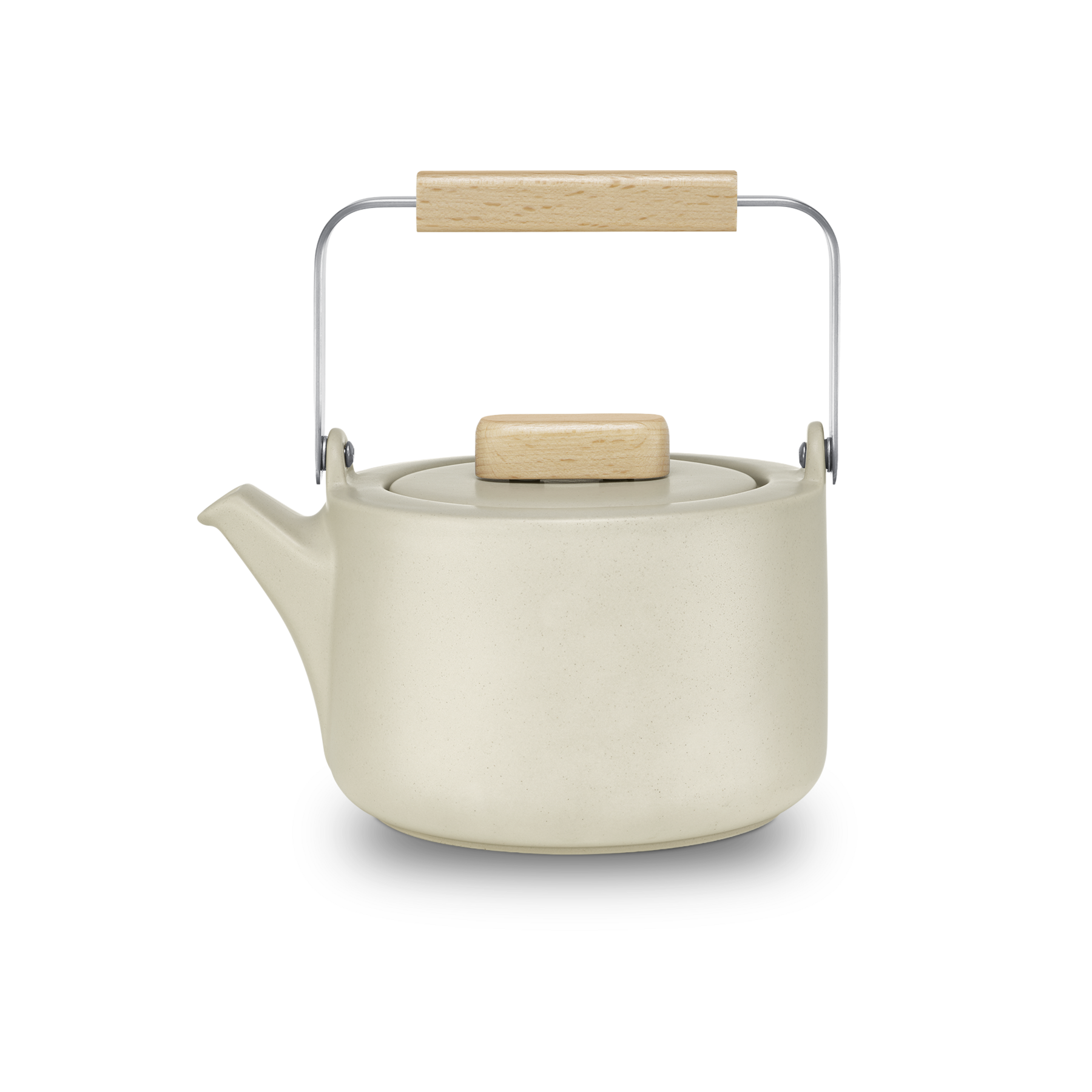 kusmi-tea-teiera-in-ceramica-0-83-l-bianca-beige-opaco image 2