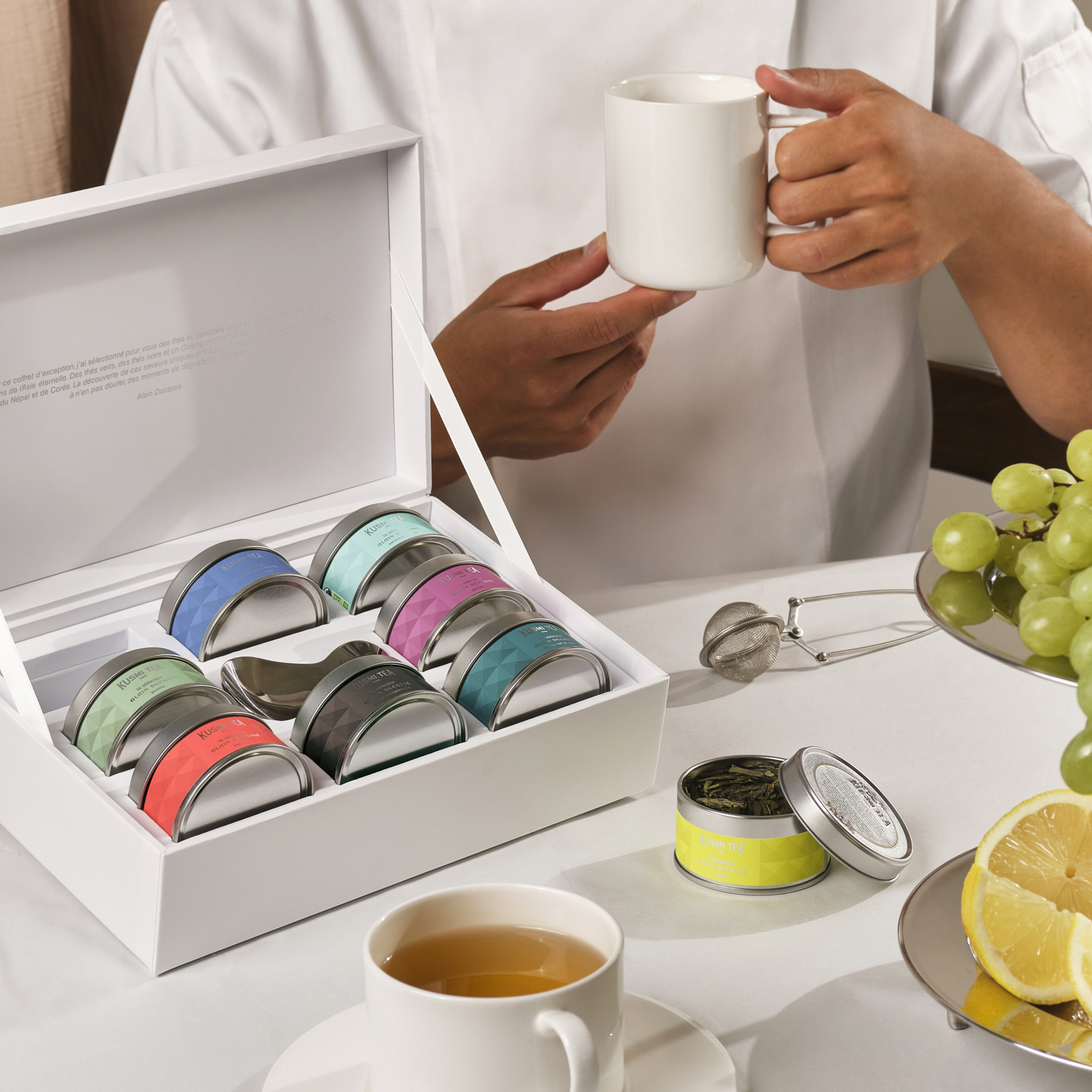 kusmi-tea-x-alain-ducasse-bio-cofanetto-8-t-verdi-neri-e-oolong image 3