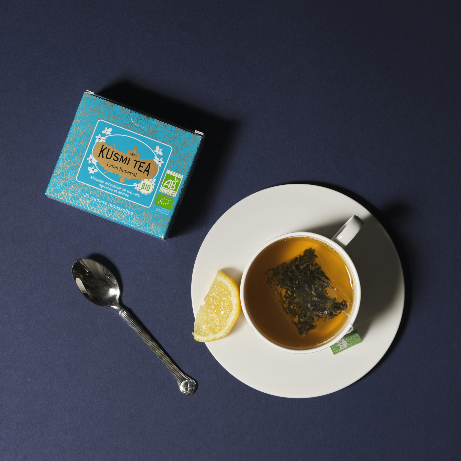 kusmi-tea-imperial-label-bio-t-verde-speziato-arancia image 2