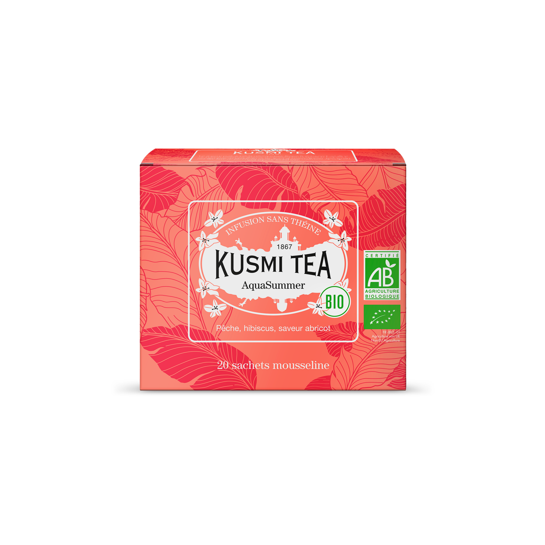 kusmi-tea-aquasummer-bio-tisana-biologica-senza-teina-pesca-e-albicocca image 8