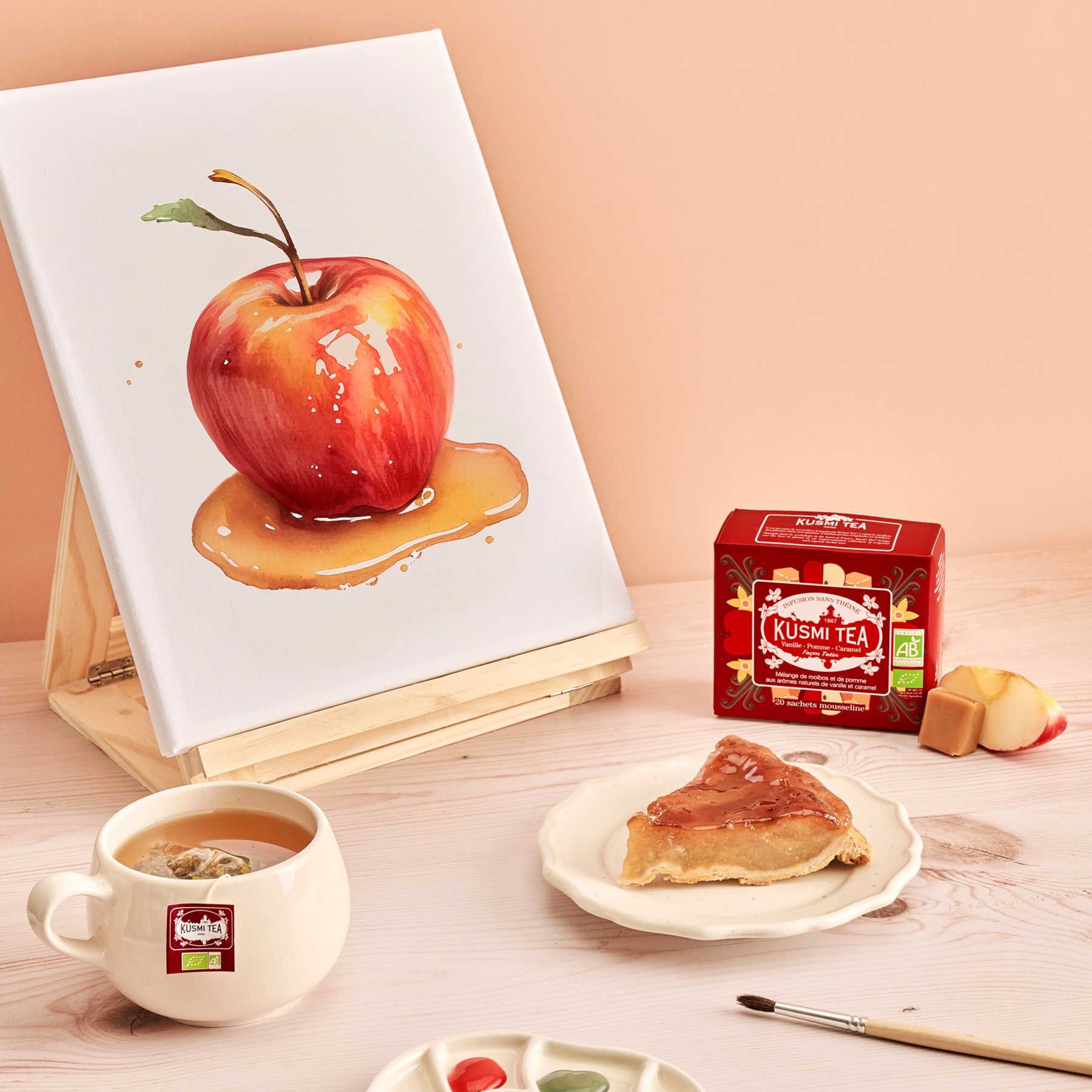 kusmi-tea-vaniglia-mela-caramello-stile-tatin-tisana-senza-teina image 3