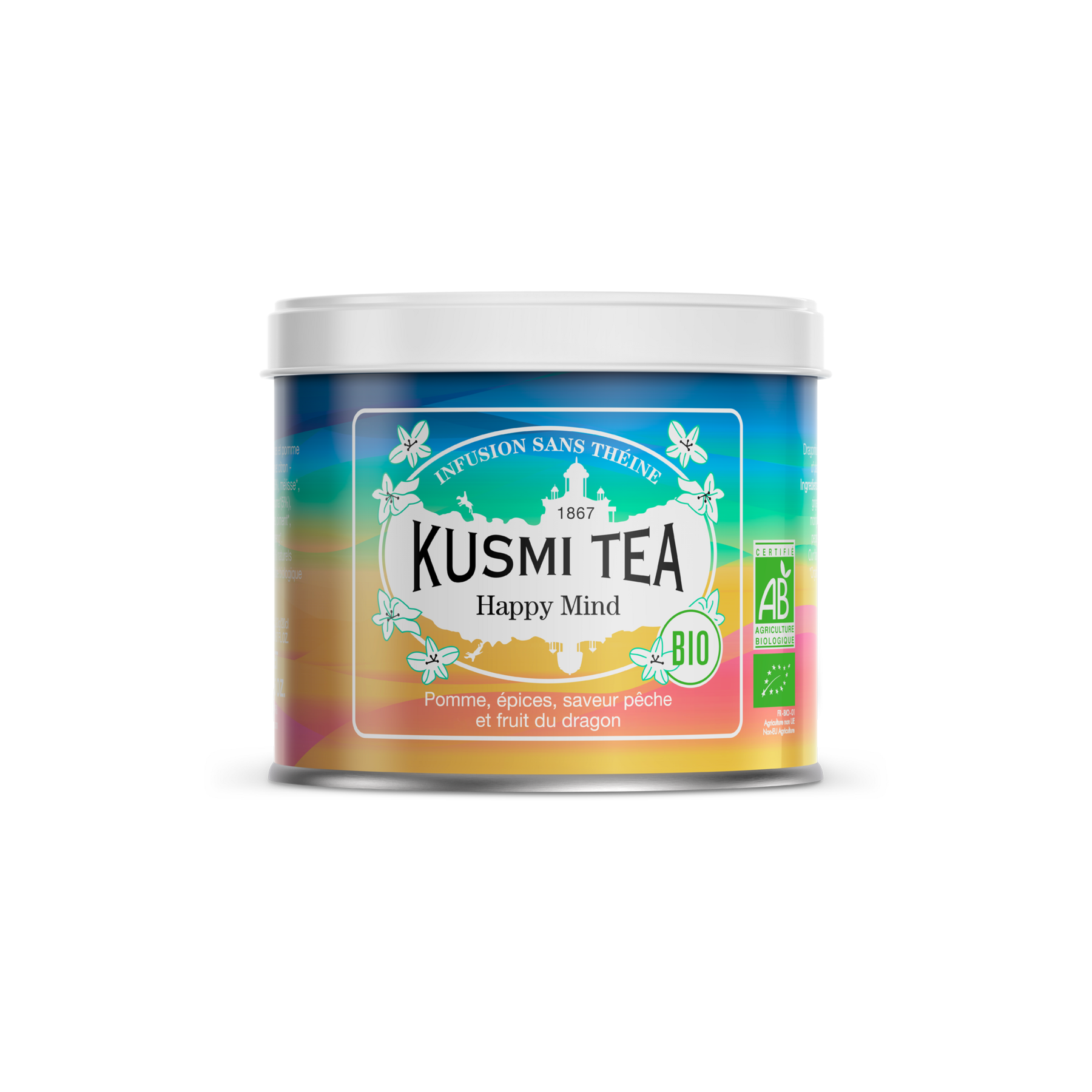 kusmi-tea-happy-mind-bio-infuso-limone-dragon-fruit-zenzero-curcuma image 4