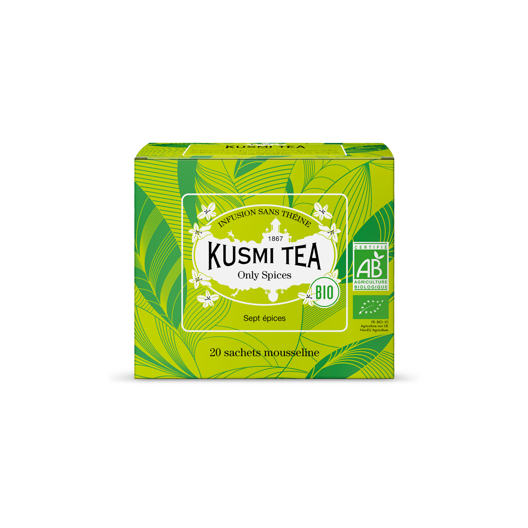 kusmi-tea-only-spices-bio-infuso-biologico-di-sole-spezie image 6
