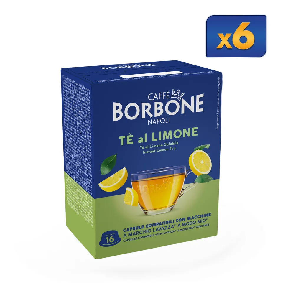 caff-borbone-t-al-limone-capsule-compatibili-lavazza-a-modo-mio-bevanda-solubile image 1