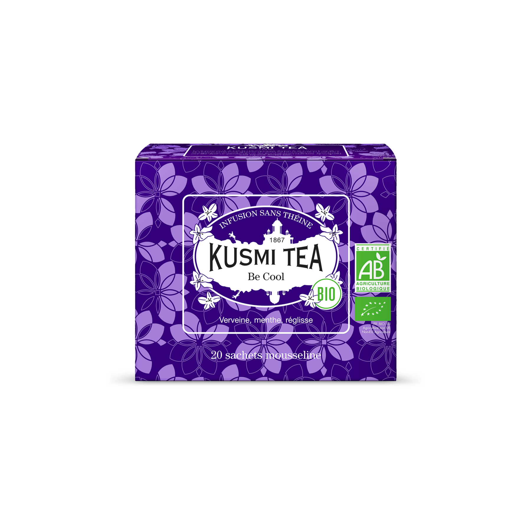 kusmi-tea-be-cool-bio-infuso-menta-e-piante image 7