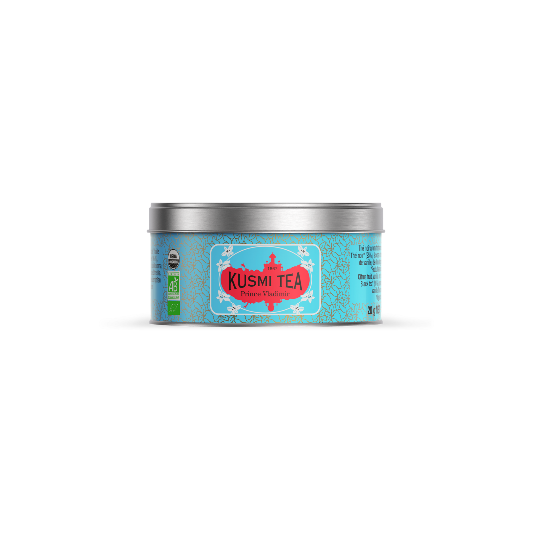 kusmi-tea-prince-vladimir-bio-t-nero-earl-grey-bergamotto-e-agrumi image 3