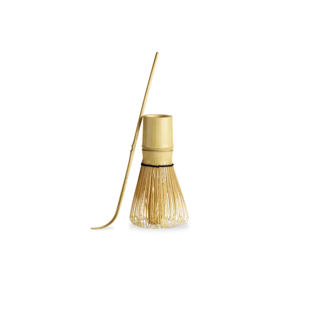 kusmi-tea-set-matcha-con-frusta-chasen-e-spatola-in-bamb image 1