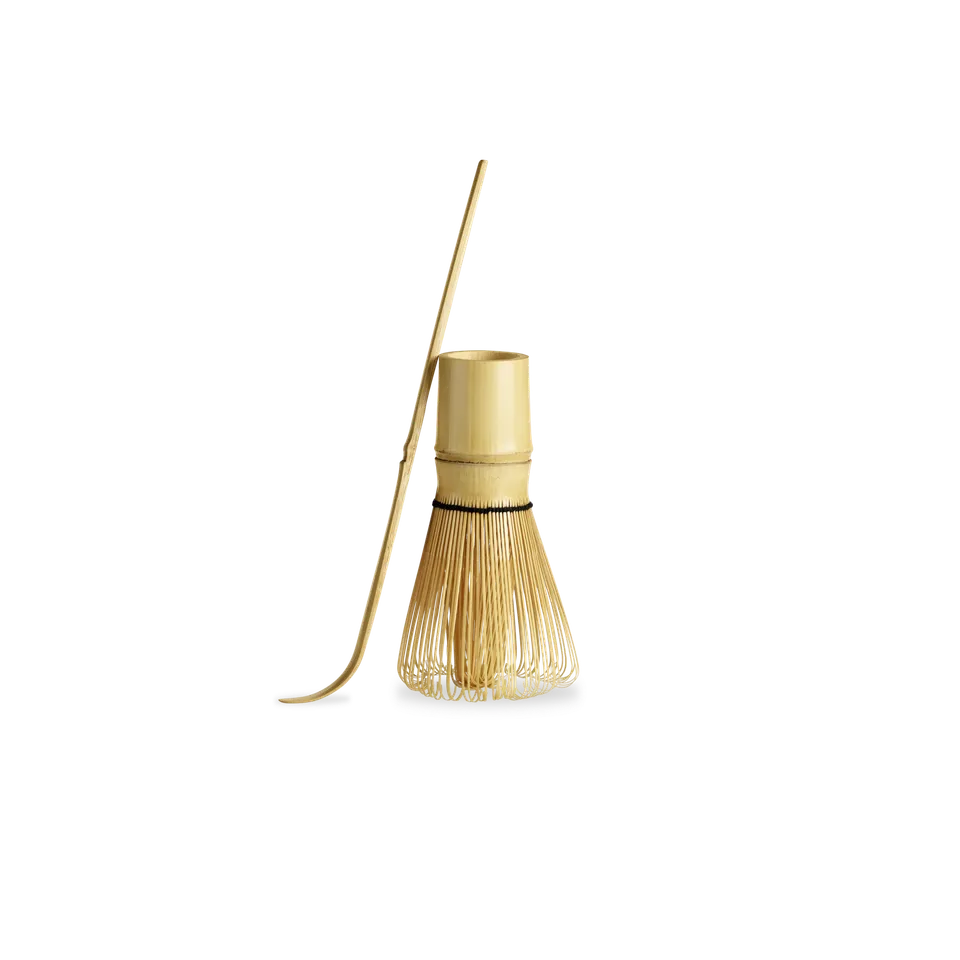 kusmi-tea-set-matcha-con-frusta-chasen-e-spatola-in-bamb image 1