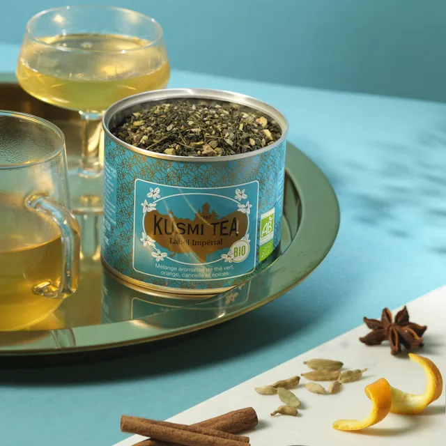 kusmi-tea-imperial-label-bio-t-verde-speziato-arancia image 1