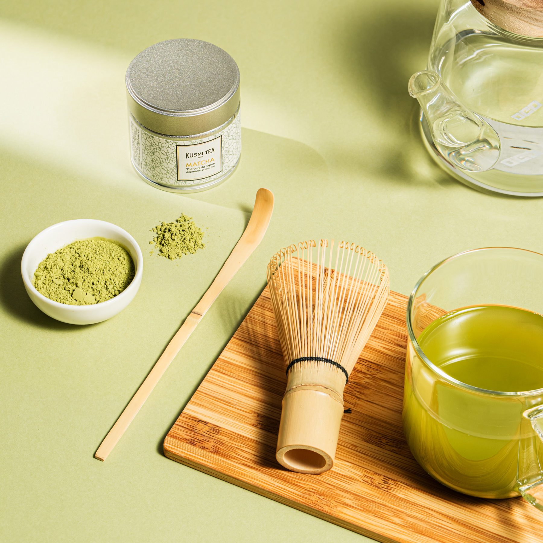 kusmi-tea-set-matcha-con-frusta-chasen-e-spatola-in-bamb image 2