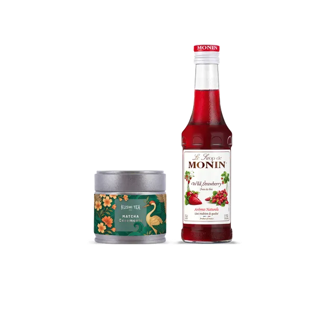 kusmi-tea-kit-matcha-e-sciroppo-monin-matcha-30g-a-scelta image 1